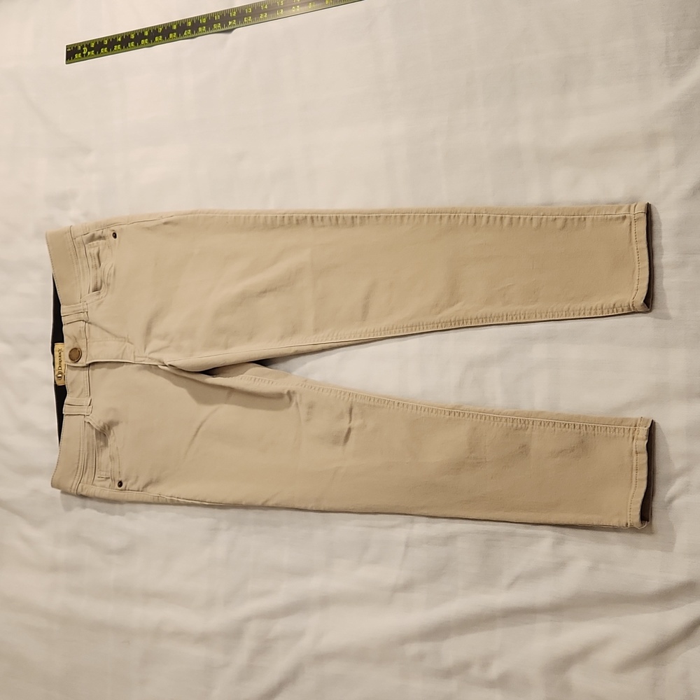 Democracy Women's Jeans Ab technology Skinny Ankle Size 8 Khaki BB265